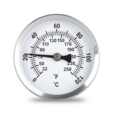 ETI radiator or pipe thermometer - magnetic 800-950