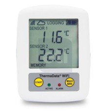 ETI WIFI Logger ThermaData TD2TC - two channel type K or T thermocouple logger 298-121